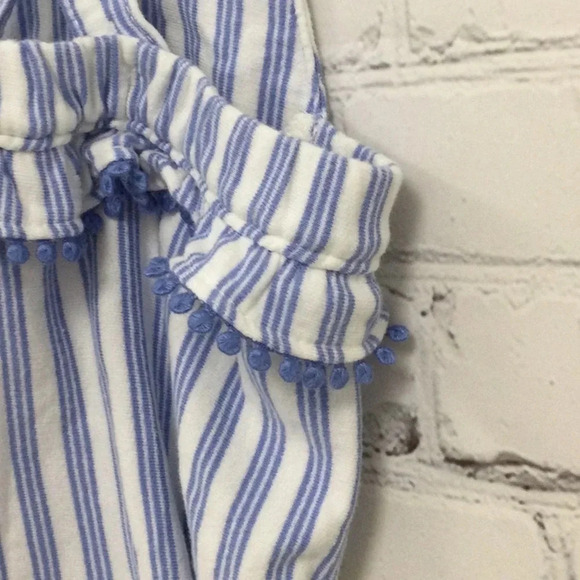 Carters Stripe Criss Cross Romper size 18M - Picture 5 of 6